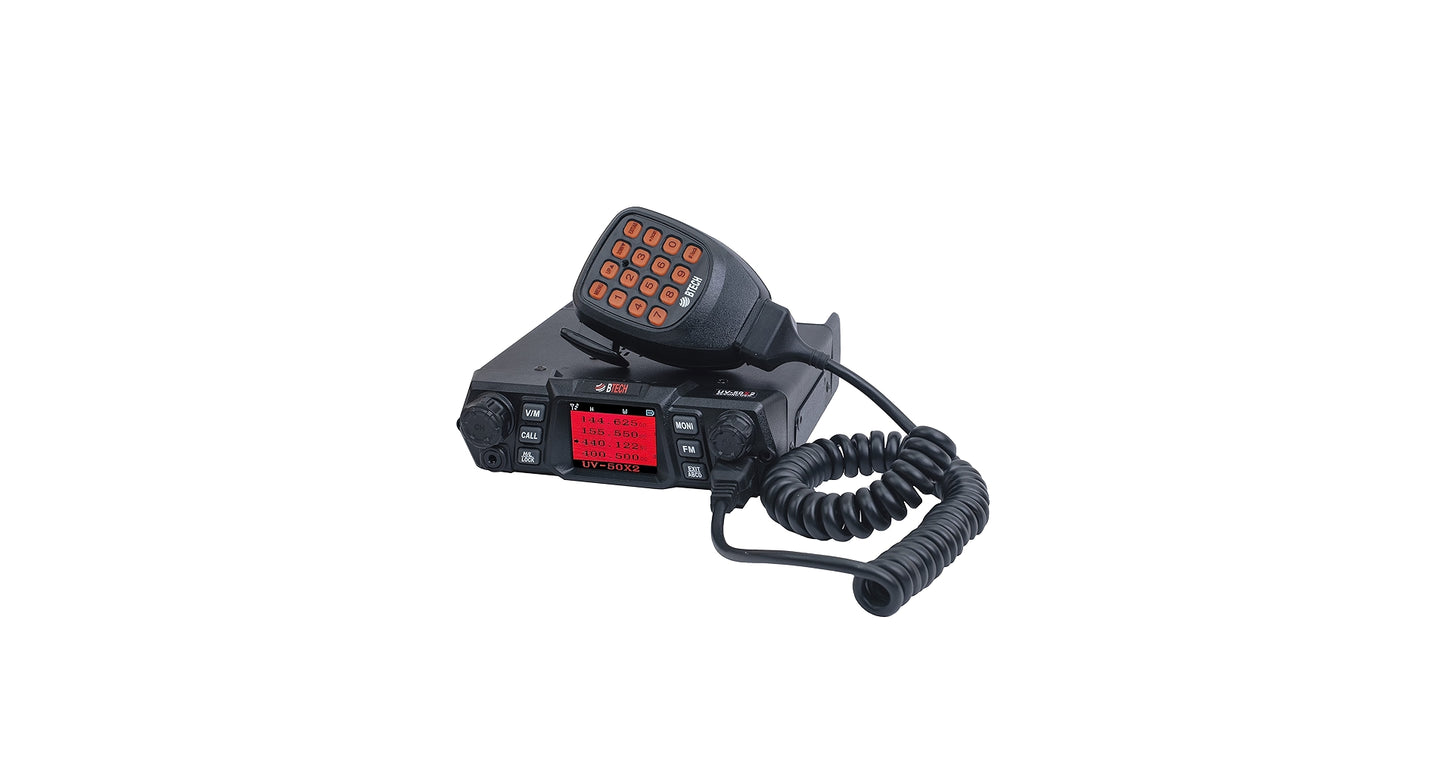 Baofeng UV-50X2 (Second Generation) Dual Band 50W Mobile Radio