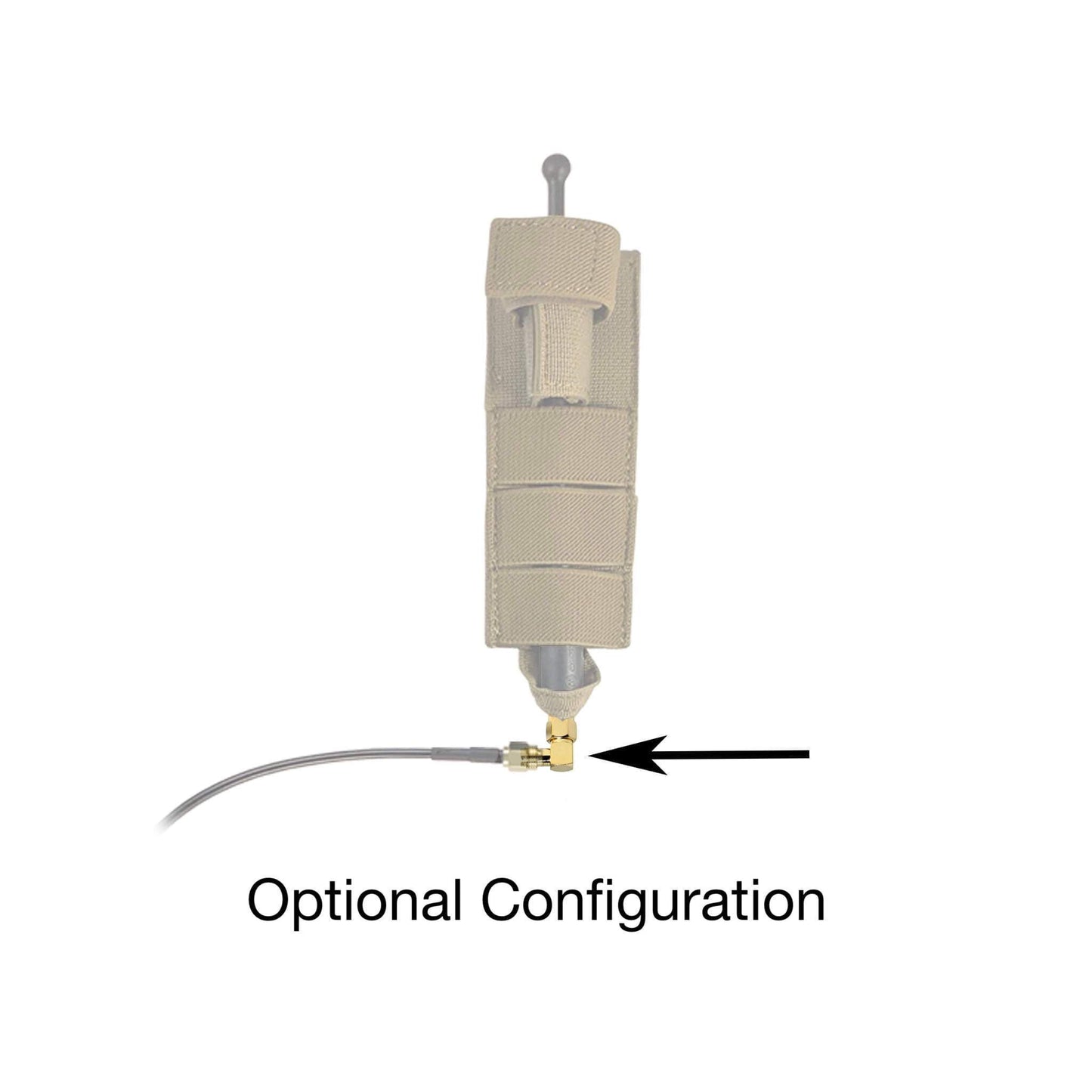 Practical Antenna Relocation Kit(No Antenna Pouch) - Compatible With AnyTone, Kenwood, Motorola, Retevis, Ailunce, Wouxun, Yaesu, Rugged Radios & Baofeng Radios