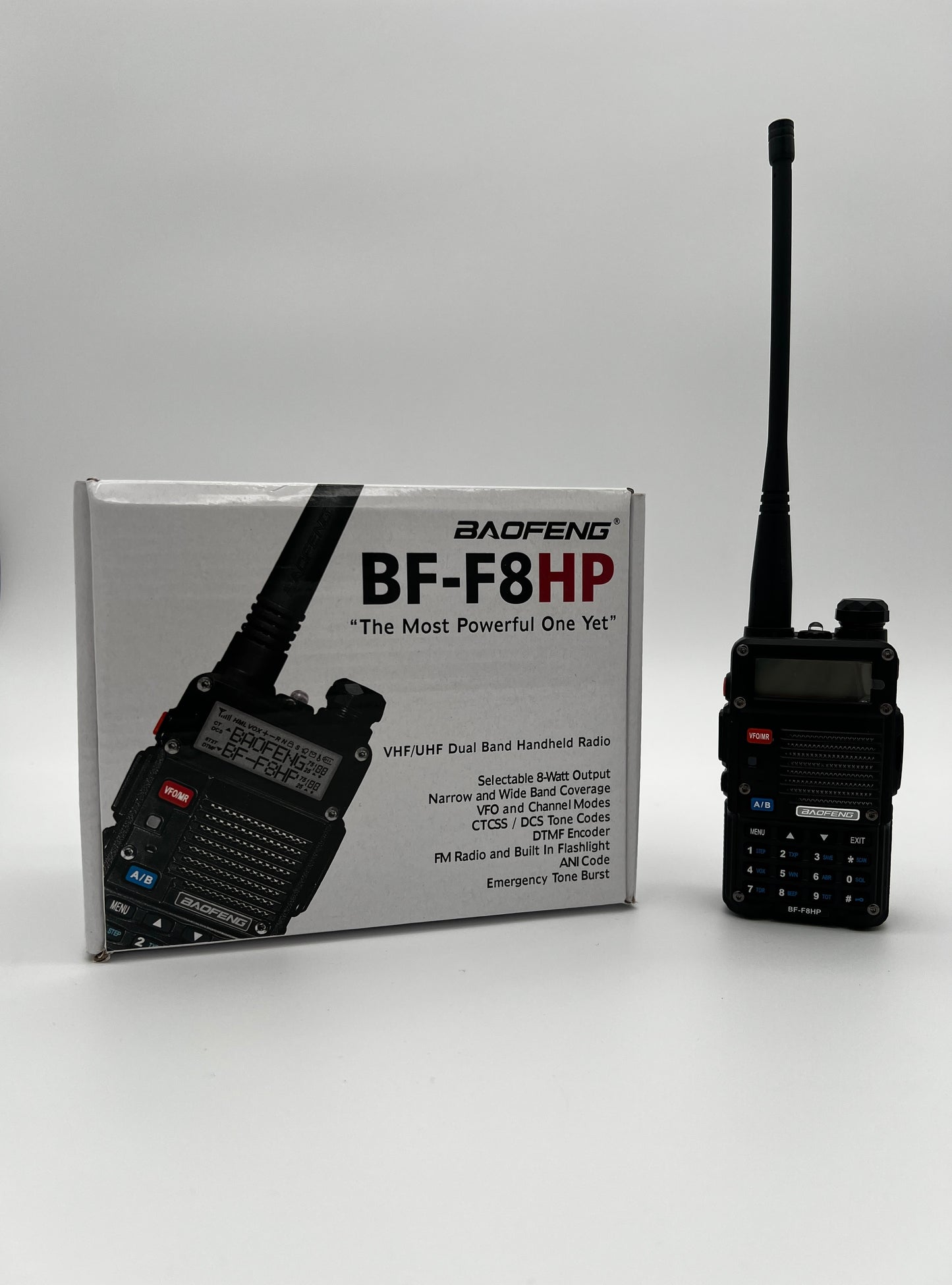 Baofeng BF-F8HP 8W Dual Band Two Way Radio