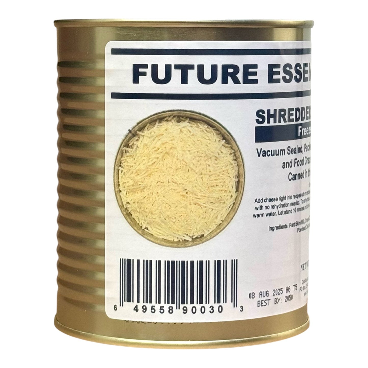 Future Essentials Freeze Dried Shredded Parmesan Cheese