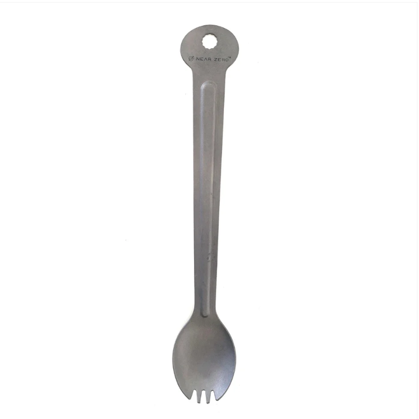 Near Zero Titanium Long-Handled Spork