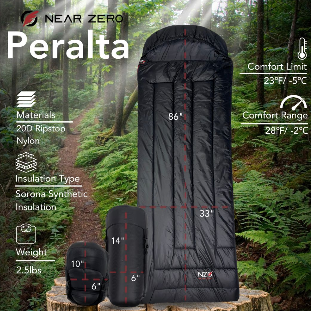 Near Zero Peralta 25 Synthetic Sleeping Bag