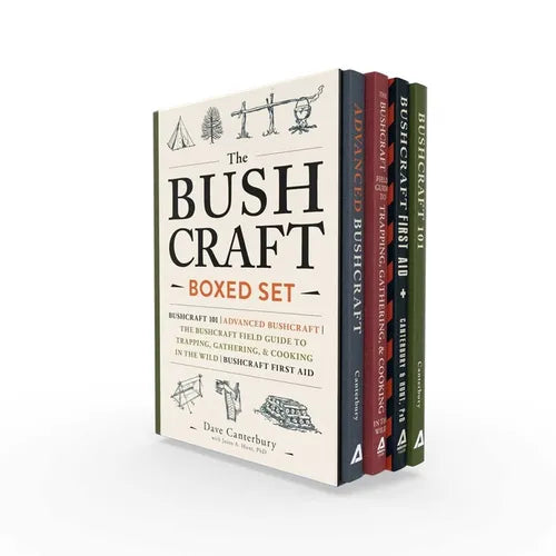The Bushcraft Boxed Set: Bushcraft 101; Advanced Bushcraft; The Bushcraft Field Guide to Trapping, Gathering, & Cooking in the Wild; Bushcraft First A - Boxed Set