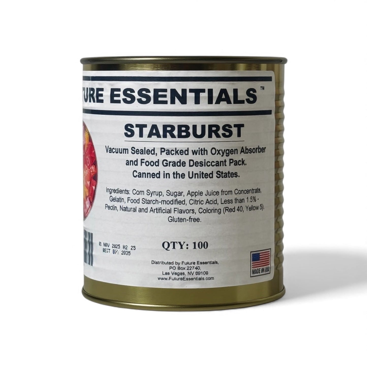 Future Essentials One Hundred (100) Starburst Fruit Chews