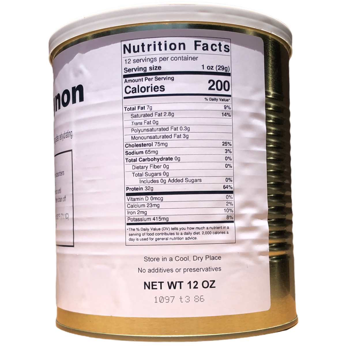 Military Surplus Freeze Dried Filet Mignon Steaks