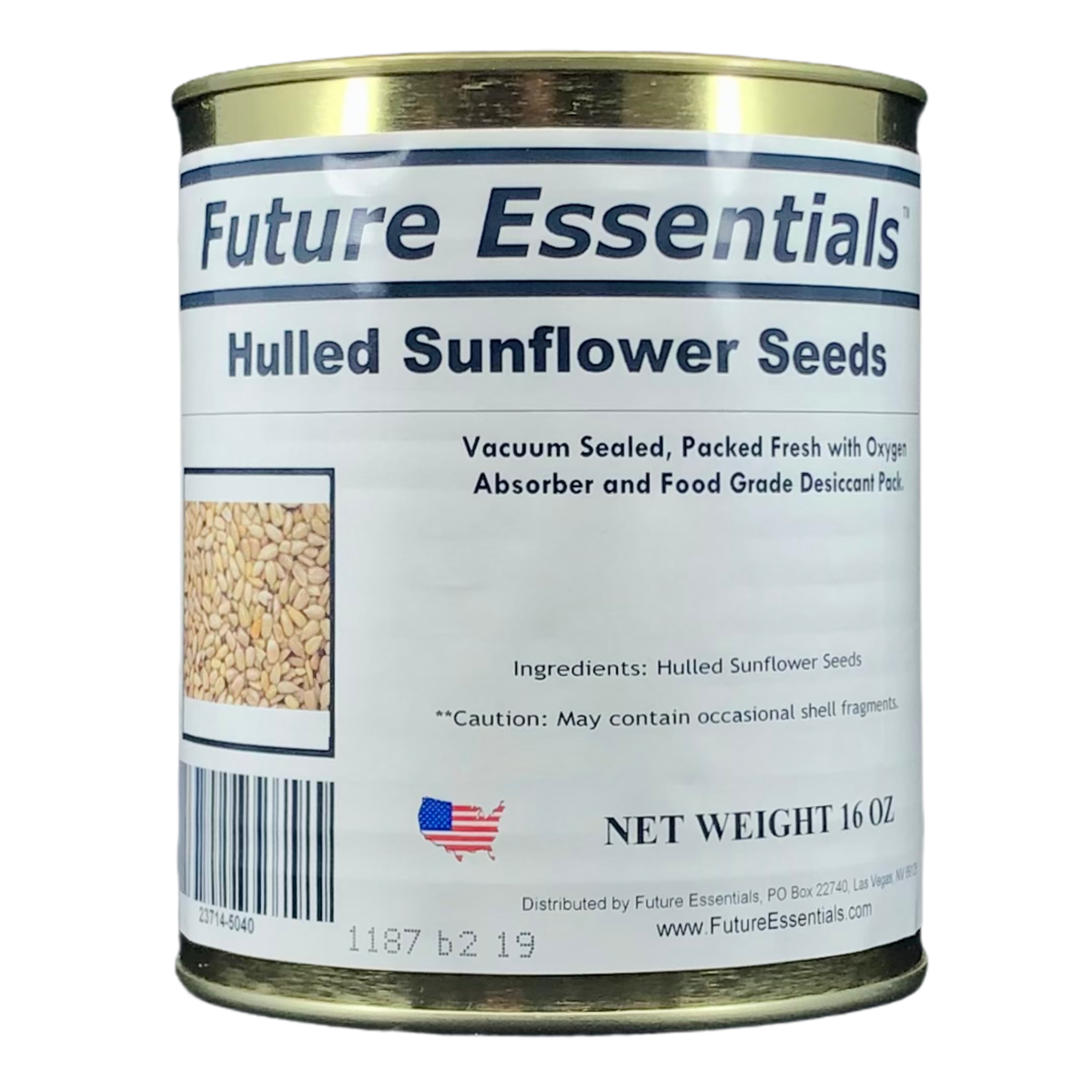 Future Essentials Hulled Sunflower Seeds – Prepper Co