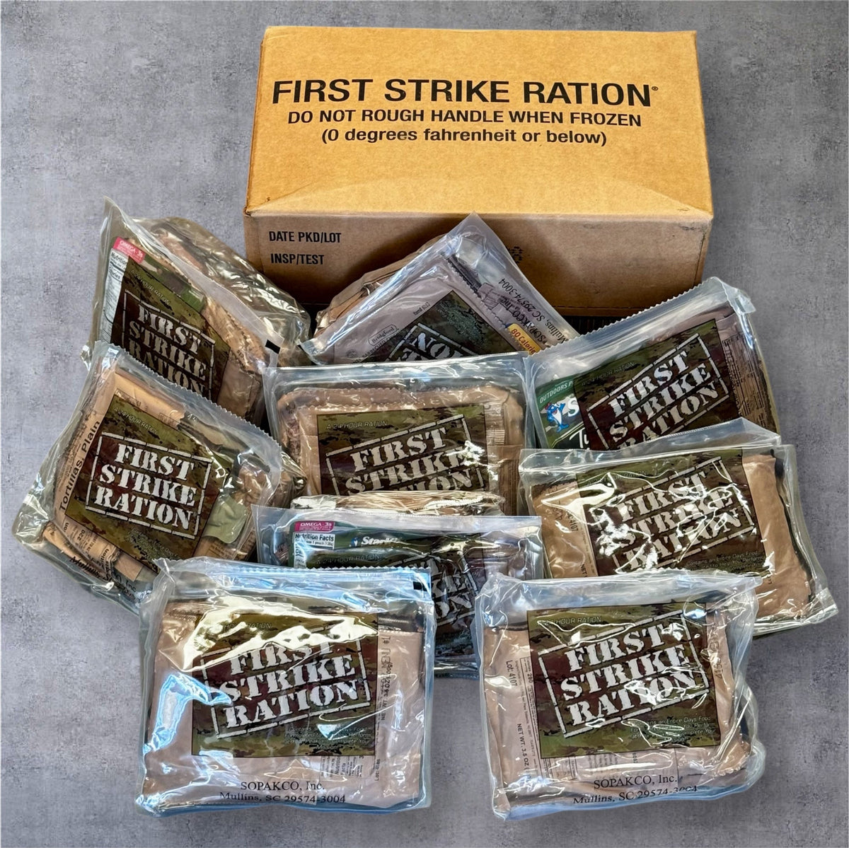 Us First Strike Ration First Strike Ration (FSR) - Single Ration – Prepper Co