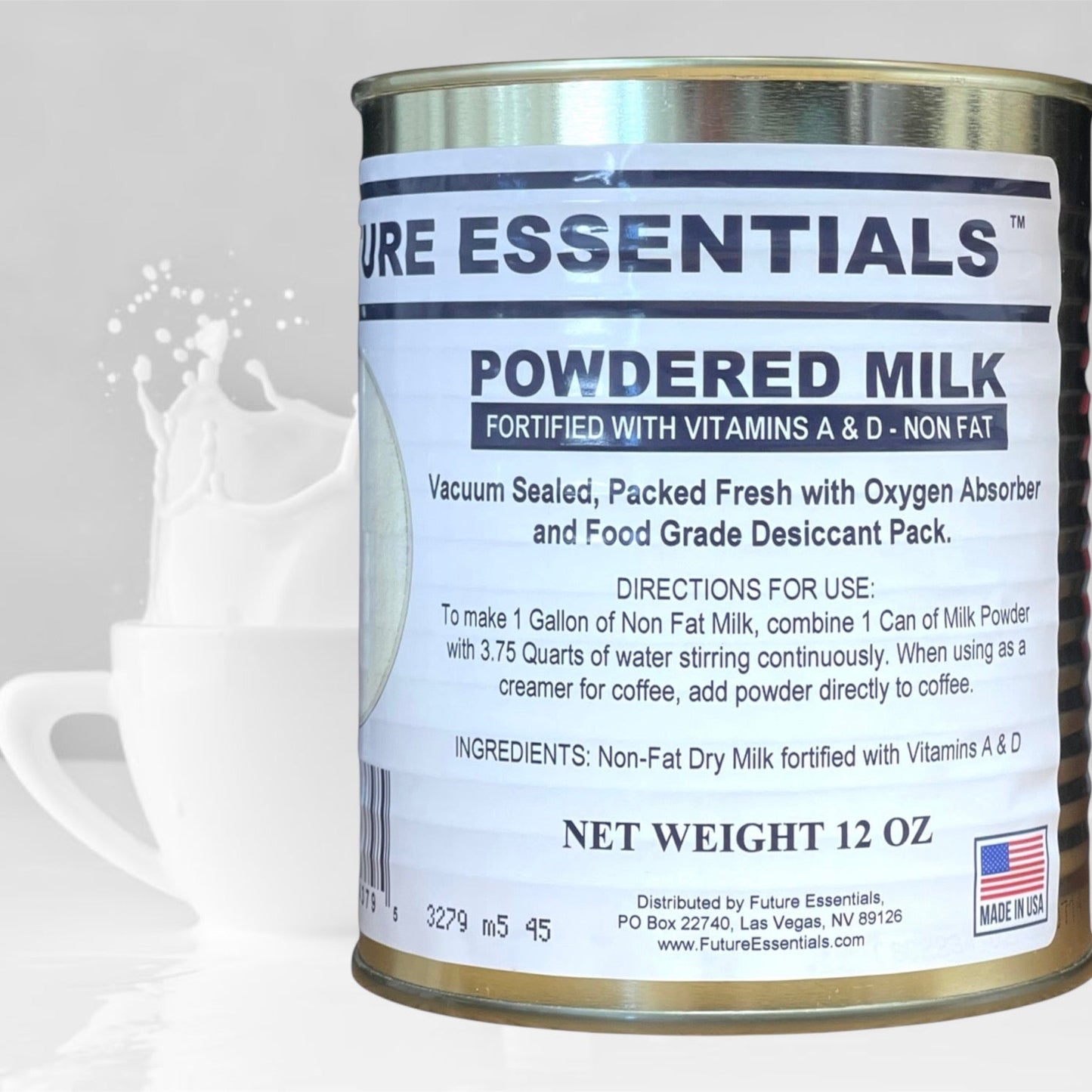 Future Essentials Powdered Instant Non Fat Dry Milk