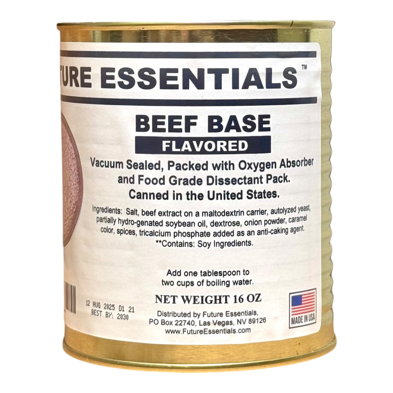 Prepper Base Future Essentials Canned Beef Base – Prepper Co