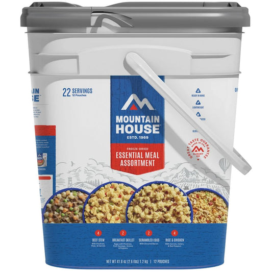 1 Year Mountain House Bucket Food Supply