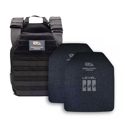Level III Polyethylene (lightweight) Plate Carrier Package