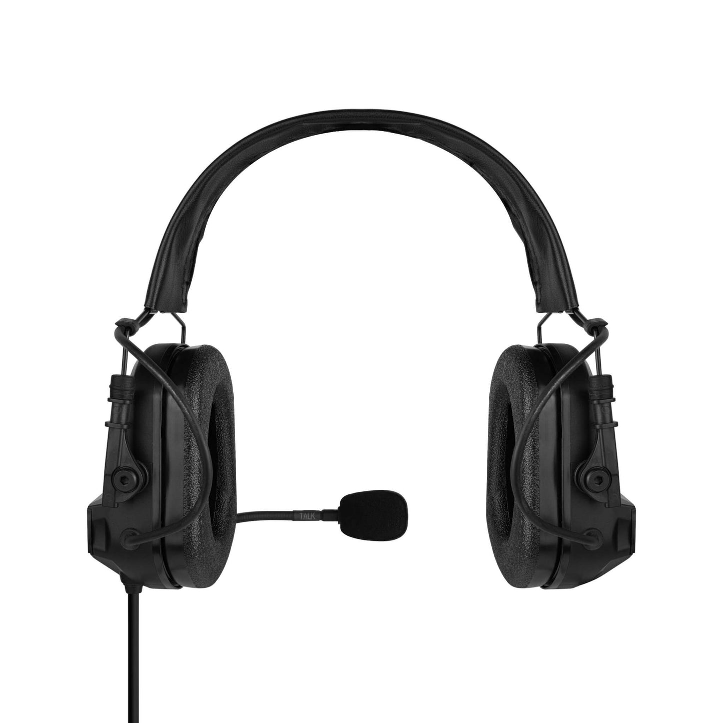 PolTact V2 Tactical Comms Helmet Headset w/ Active Hearing Protection - 2 Pin Kenwood, Baofeng, BTECH, Rugged Radios, Diga-Talk, TYT, AnyTone, Alinco, Relm/BK Radio, Quansheng, Wouxon, Retevis