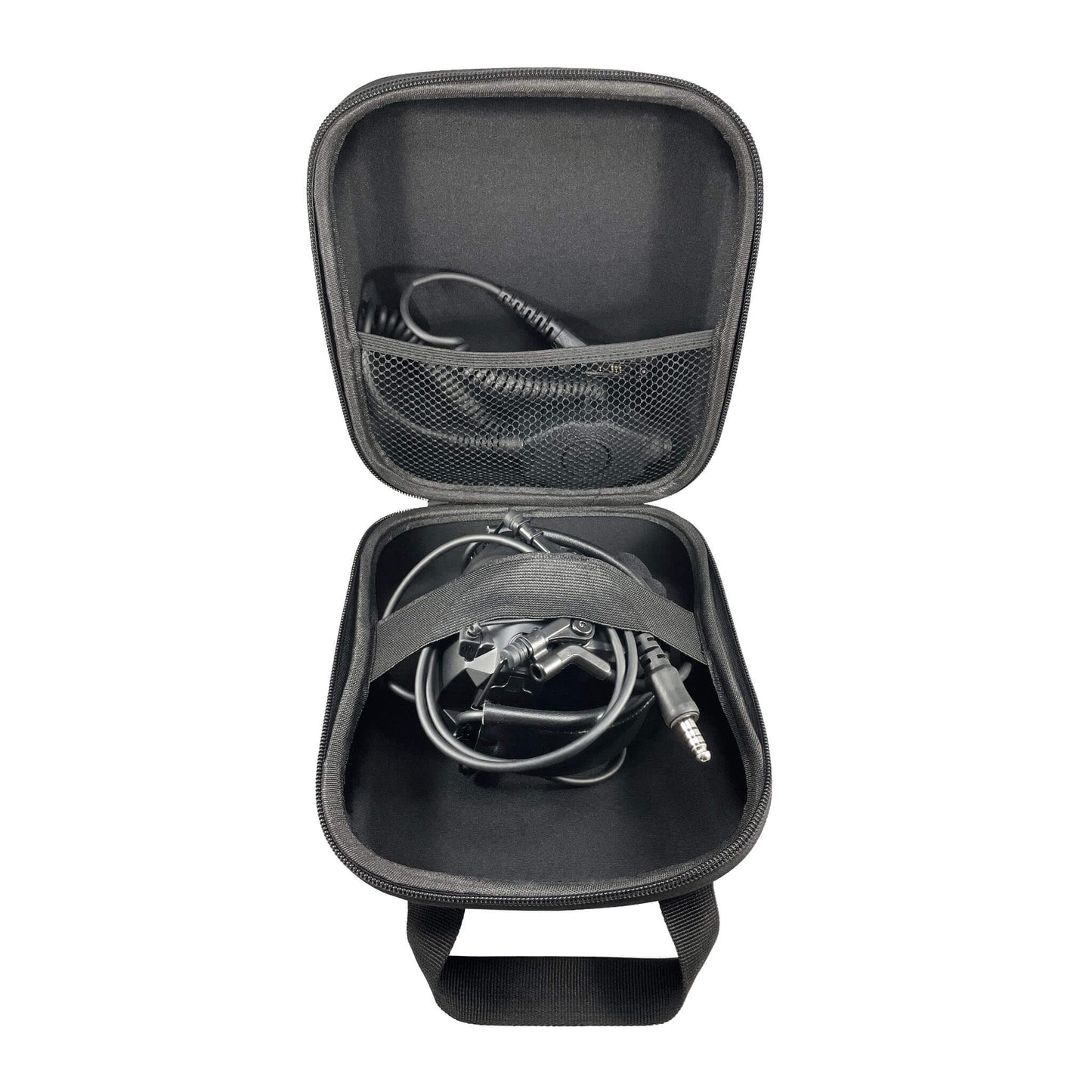 PolTact V2 Tactical Comms Helmet Headset w/ Active Hearing Protection - 2 Pin Kenwood, Baofeng, BTECH, Rugged Radios, Diga-Talk, TYT, AnyTone, Alinco, Relm/BK Radio, Quansheng, Wouxon, Retevis