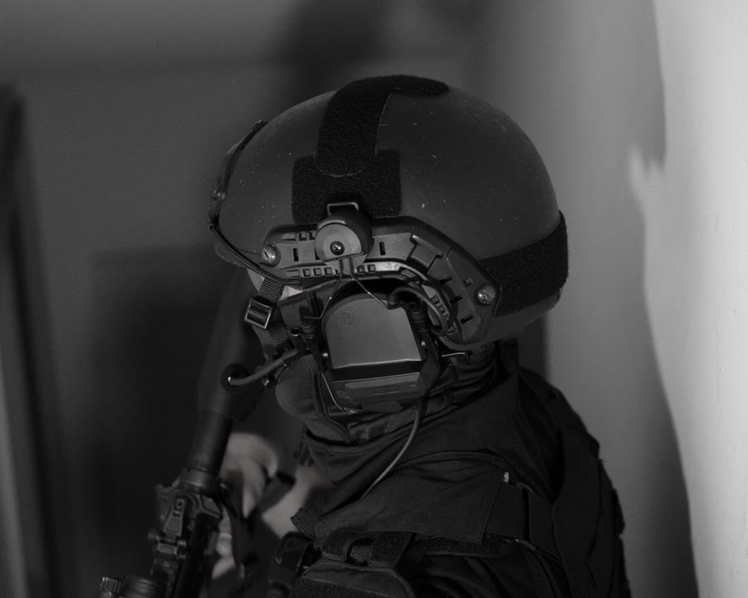 PolTact V1 Tactical Comms Headset w/ Active Hearing Protection & Quick Disconnect (Hirose) Adapter - All Kenwood TK & NEXEDGE (NX) 2-Pin, Baofeng, BTECH, Rugged Radios, Diga-Talk, TYT, AnyTone, Alinco, Relm/BK Radio, Quansheng, Wouxon, Retevis