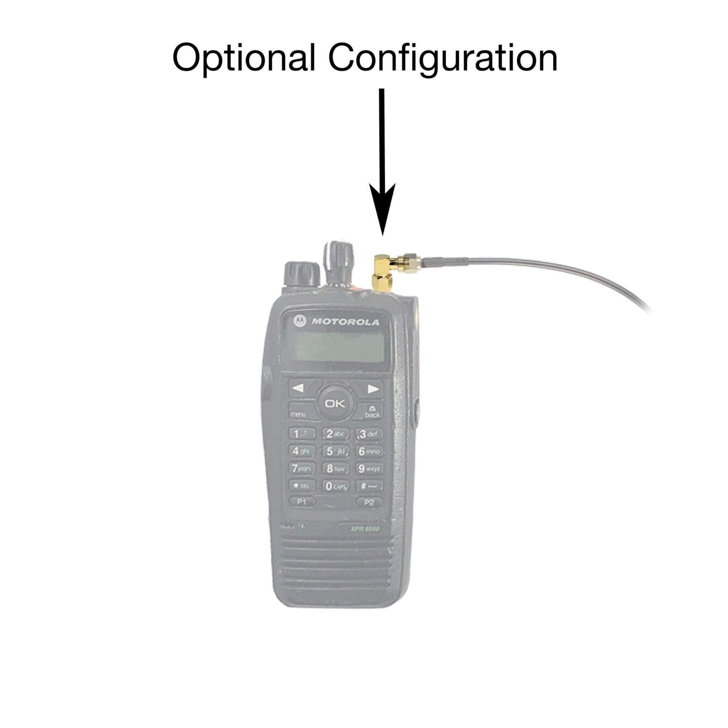 Practical Antenna Relocation Kit(No Antenna Pouch) - Compatible With AnyTone, Kenwood, Motorola, Retevis, Ailunce, Wouxun, Yaesu, Rugged Radios & Baofeng Radios