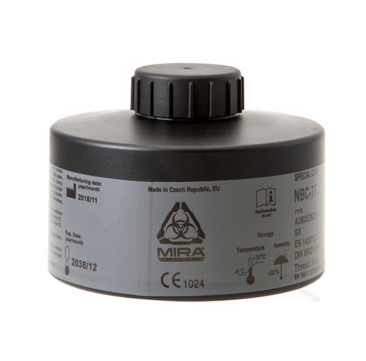 Mira Safety NBC-77 40mm Nato Gas Mask Filter