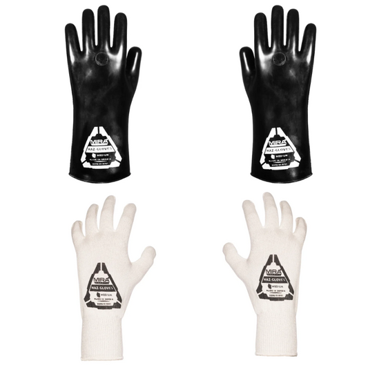 MIRA Safety HAZ-GLOVES - Butyl Gloves for CBRN Protection