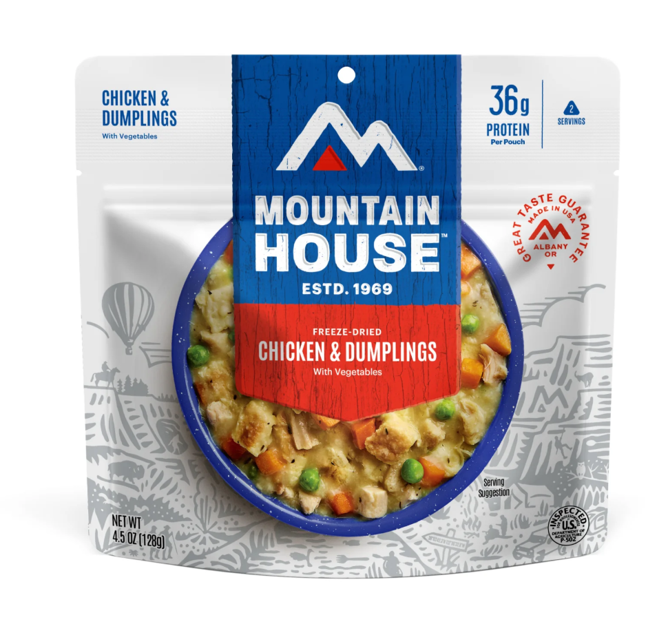 Mountain House Chicken and Dumplings Pouch