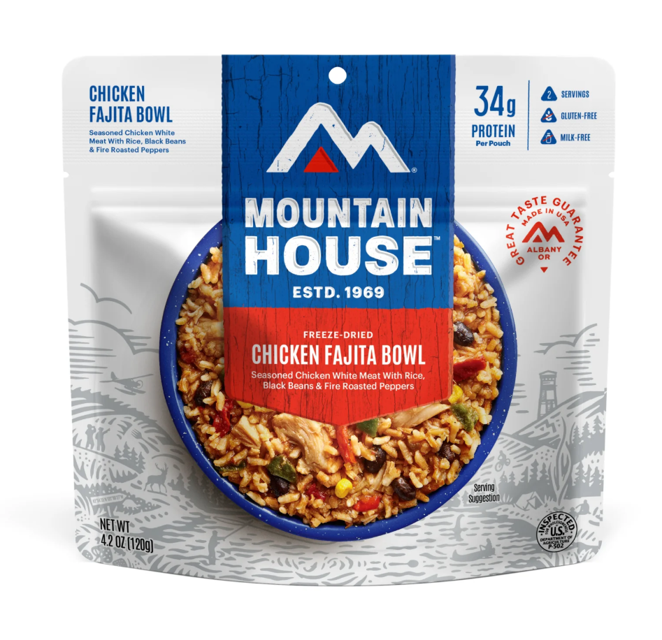 Mountain House Chicken Fajita Bowl Pouch