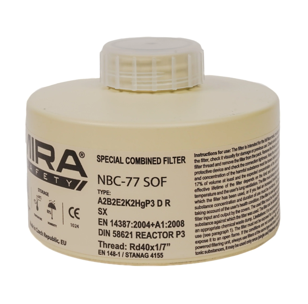 Mira Safety NBC-77 40mm Nato Gas Mask Filter