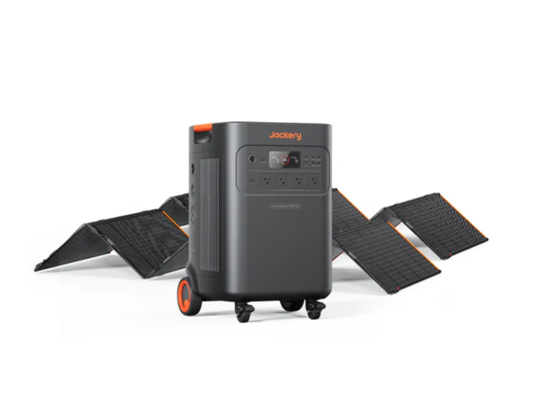Jackery 5000 Plus Solar Generator | 5040Wh Home Backup Power Station ...