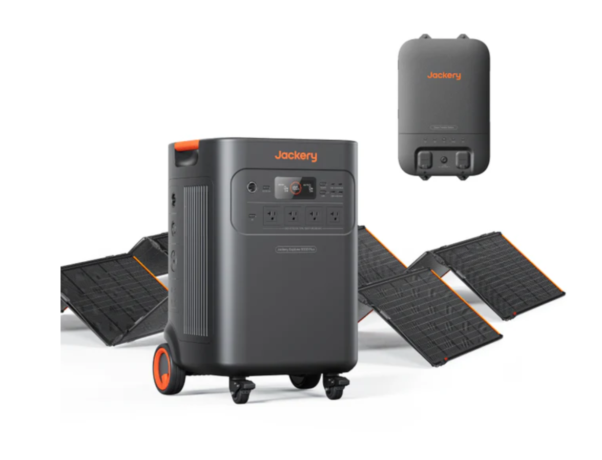 Jackery 5000 Plus Solar Generator | 5040Wh Home Backup Power Station