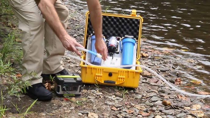 The Trekker Portable Water Purification Solution Portable Water Plant
