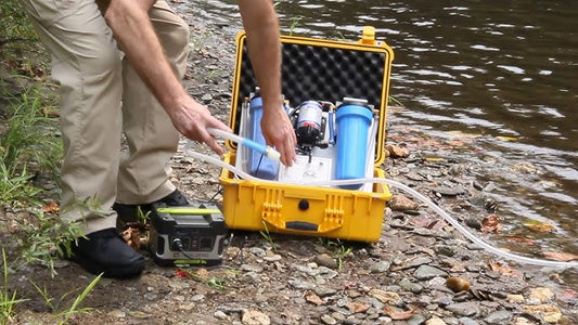 The Trekker Portable Water Purification Solution Portable Water Plant