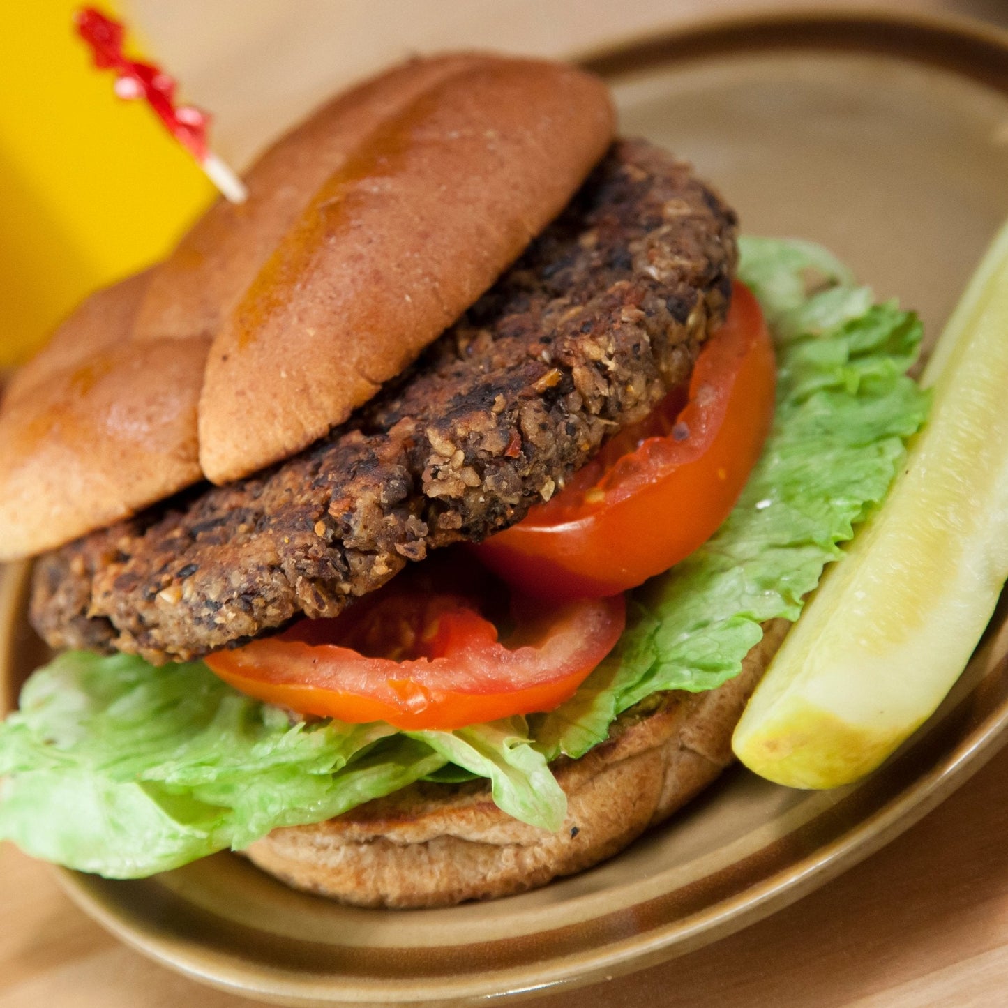 Gluten Free Black Bean Burger Mix Pouch, 9 Servings
