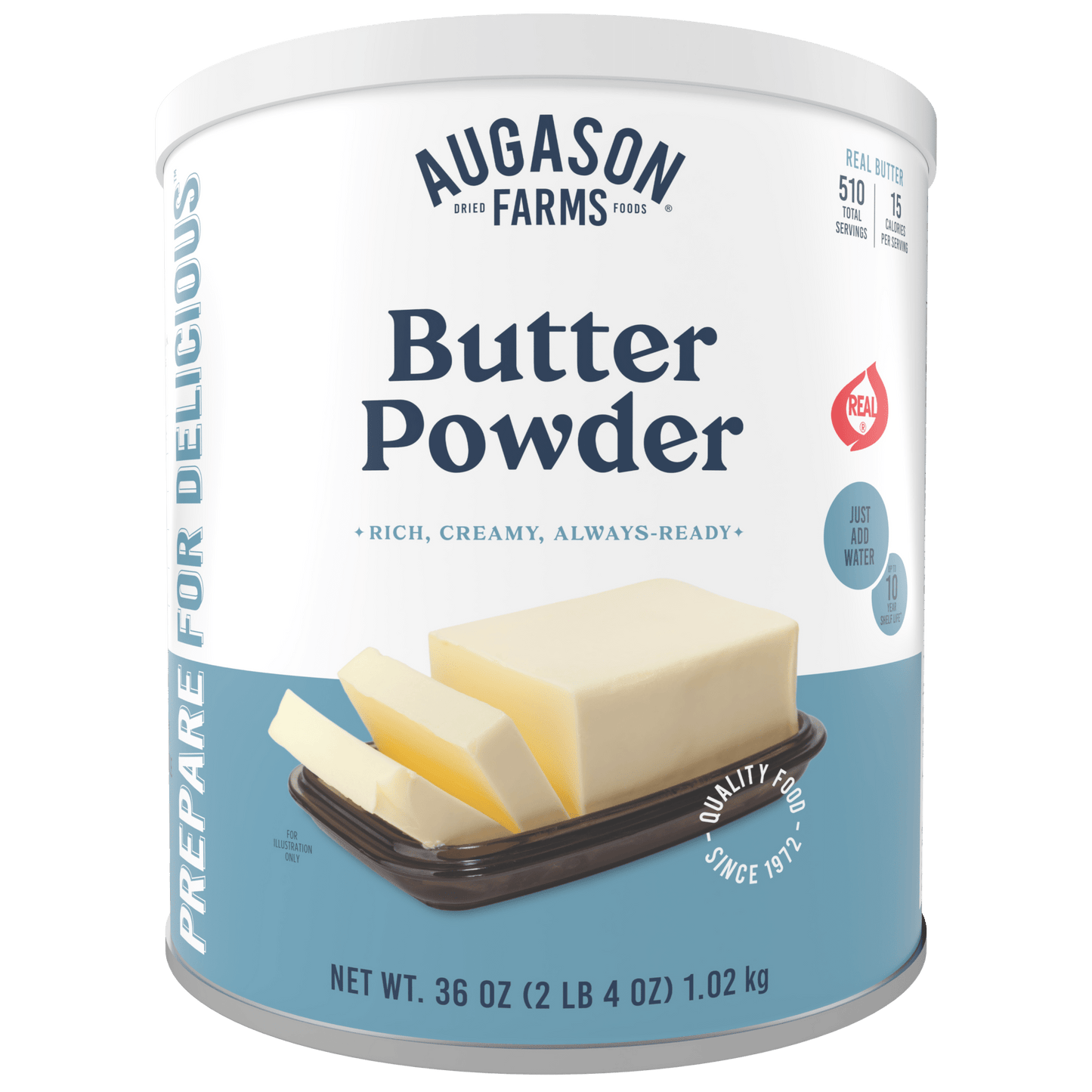 Butter Powder Can, 510 Servings