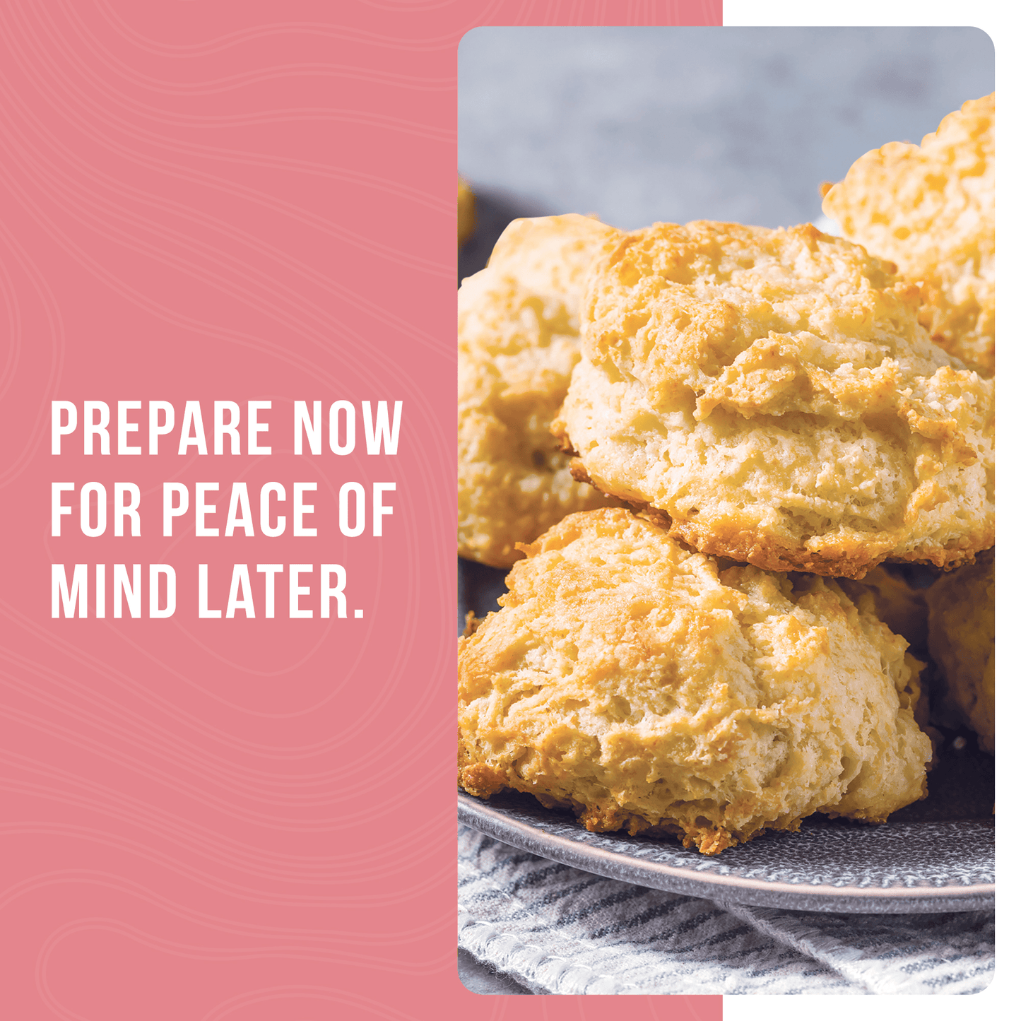 Buttermilk Biscuit Mix Can, 29 Servings