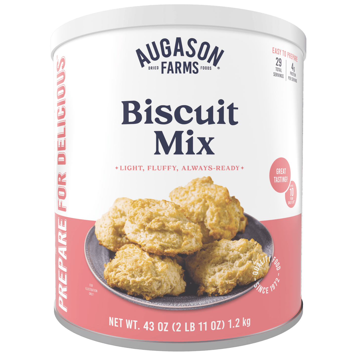 Buttermilk Biscuit Mix Can, 29 Servings