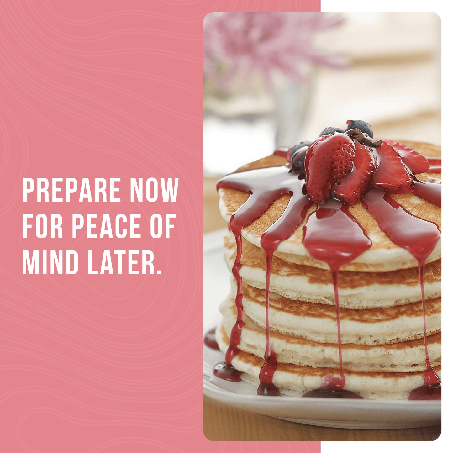 Buttermilk Pancake & Waffle Mix Can, 33 Servings