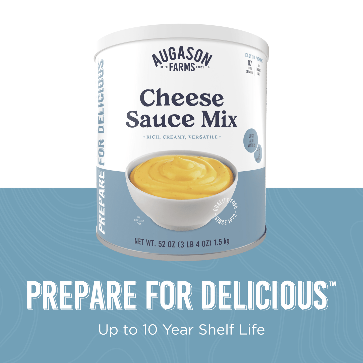 Cheese Sauce Mix Can, 87 Servings