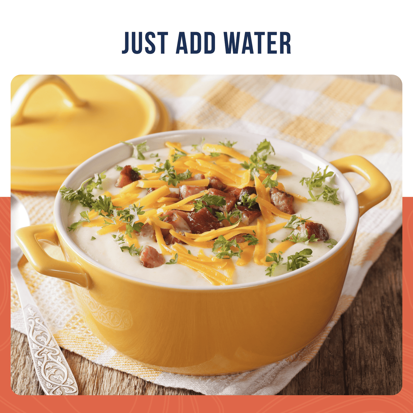 Creamy Potato Soup Mix Can, 36 Servings