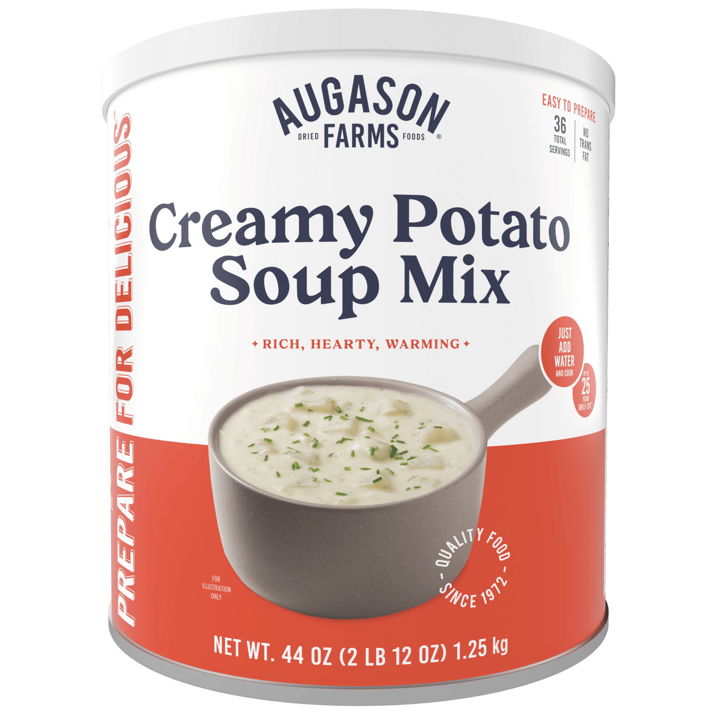 Creamy Potato Soup Mix Can, 36 Servings