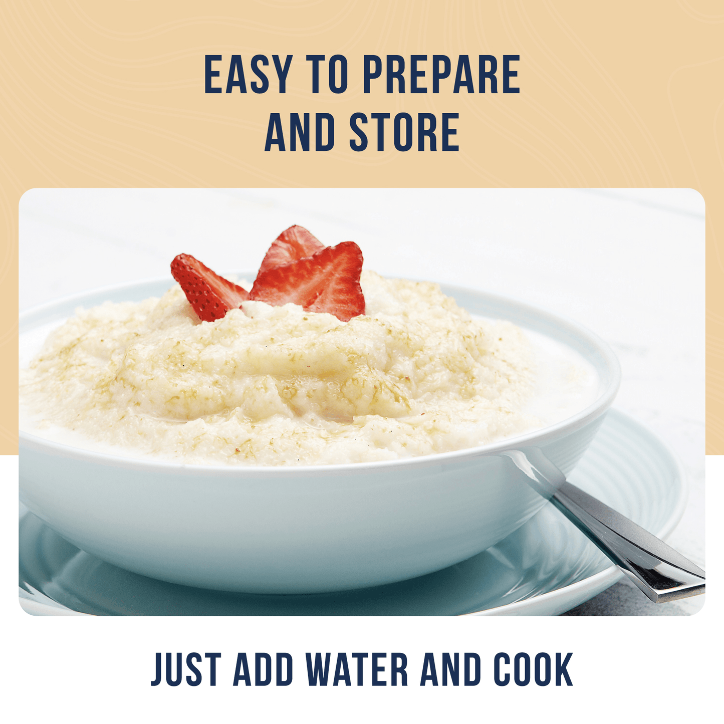 Creamy Wheat Cereal Can, 55 Servings