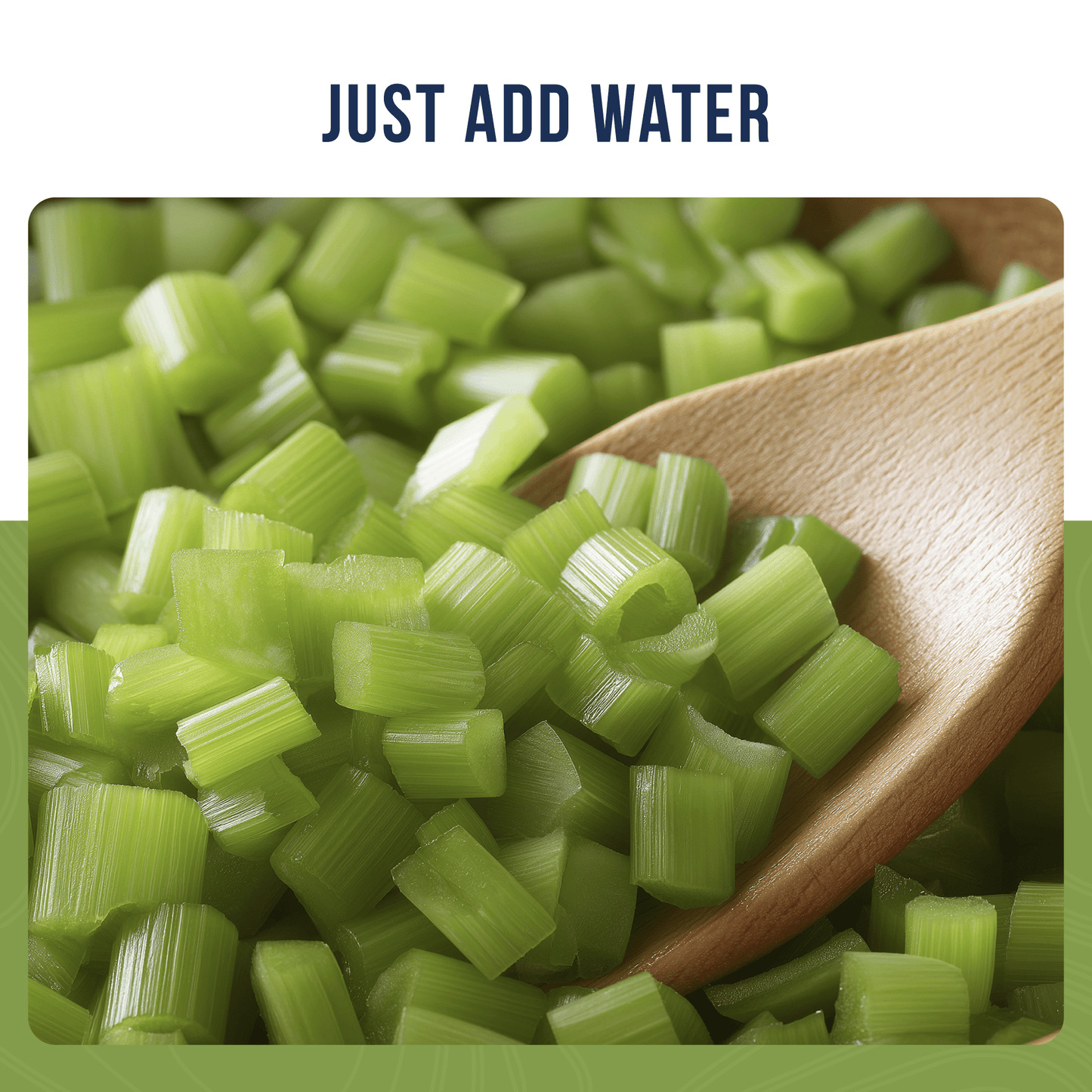 Dehydrated Cross Cut Celery Can, 73 Servings