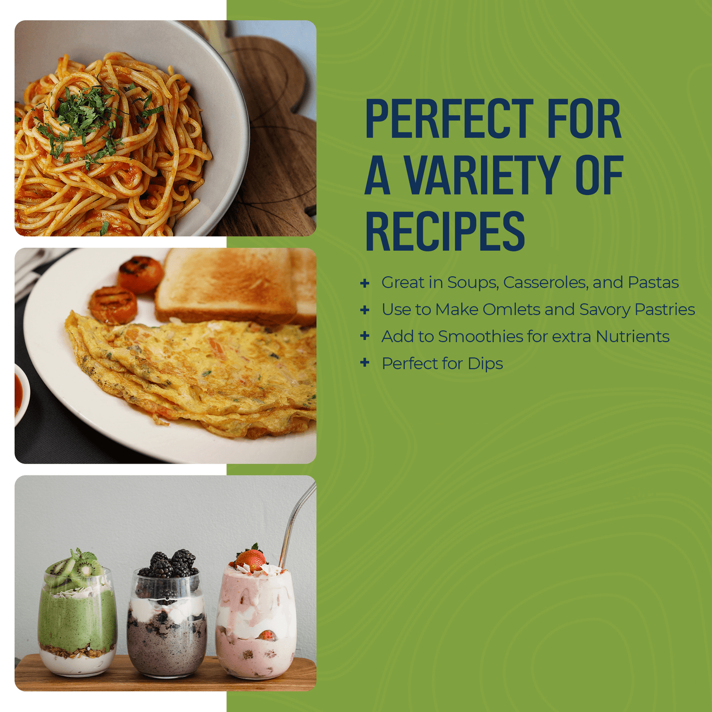Dehydrated Spinach Flakes Can, 45 Servings