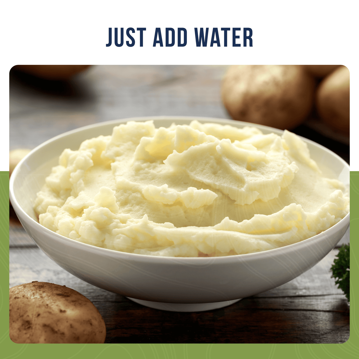 Instant Mashed Potatoes Can, 30 Servings