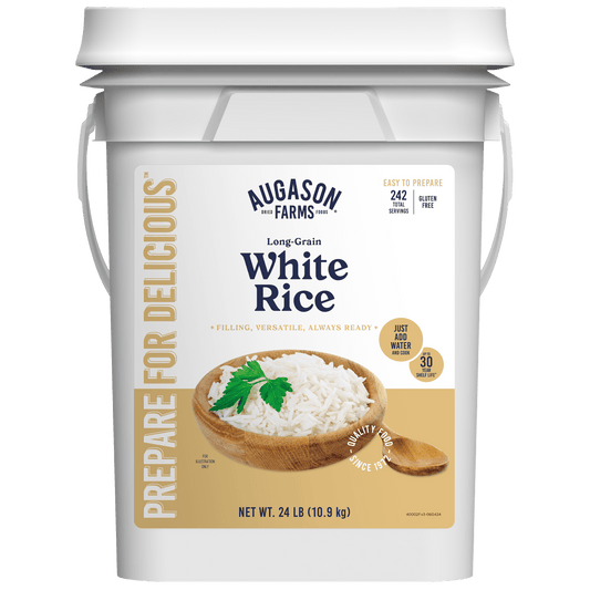 Long Grain White Rice, 242 Servings