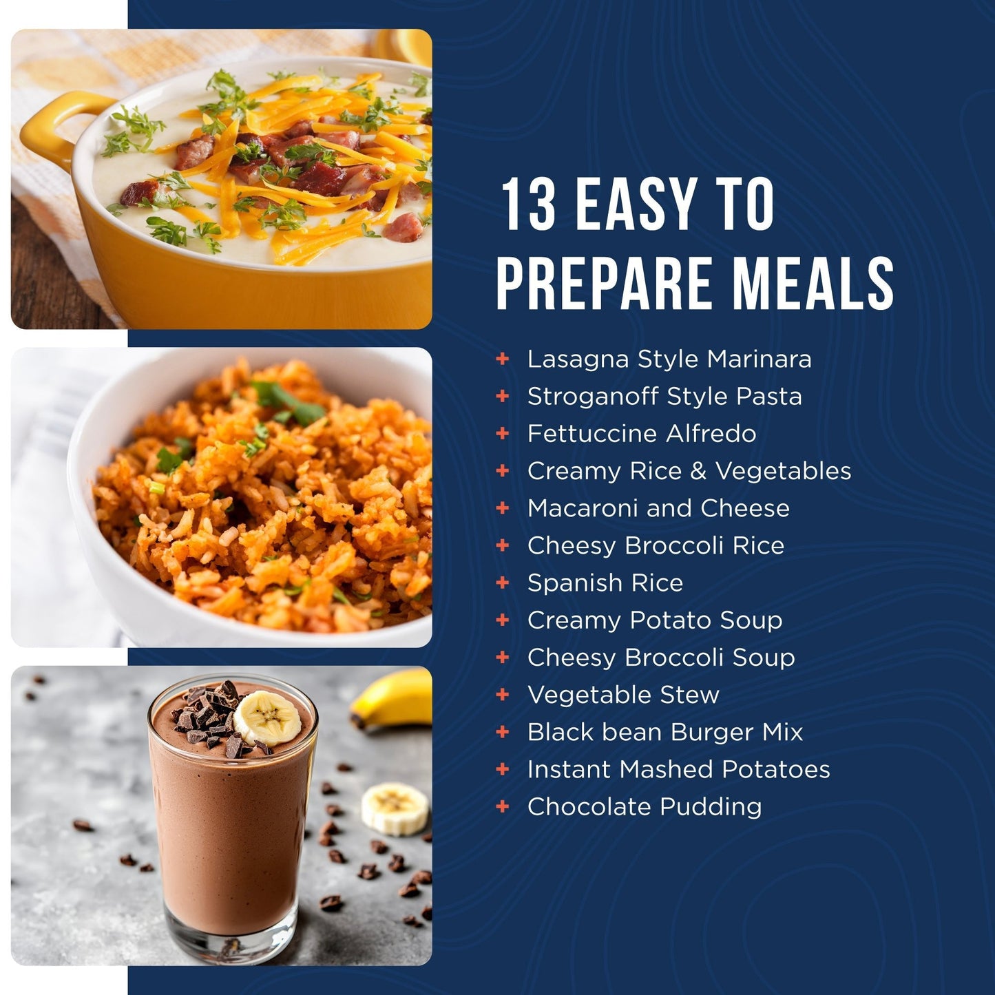 Lunch and Dinner Variety Pail, 113 Servings