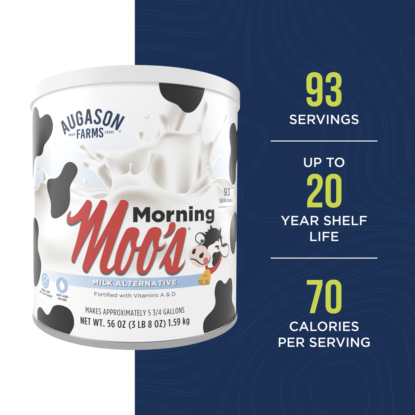 Morning Moo's Milk Alternative Can, 93 Servings