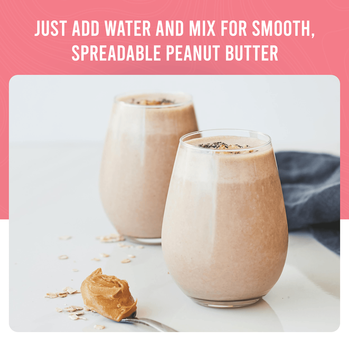 Peanut Butter Powder Can, 60 Servings