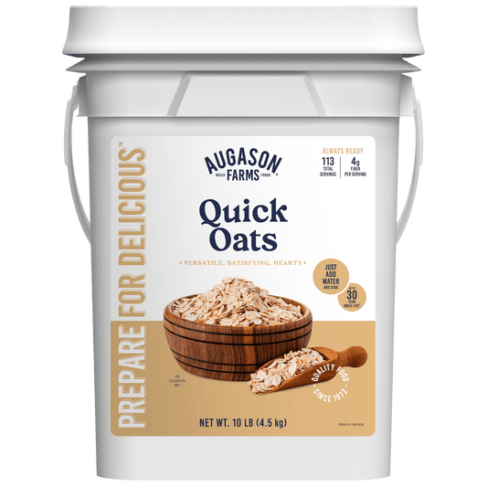 Quick Oats 4 Gallon Pail, 113 Servings