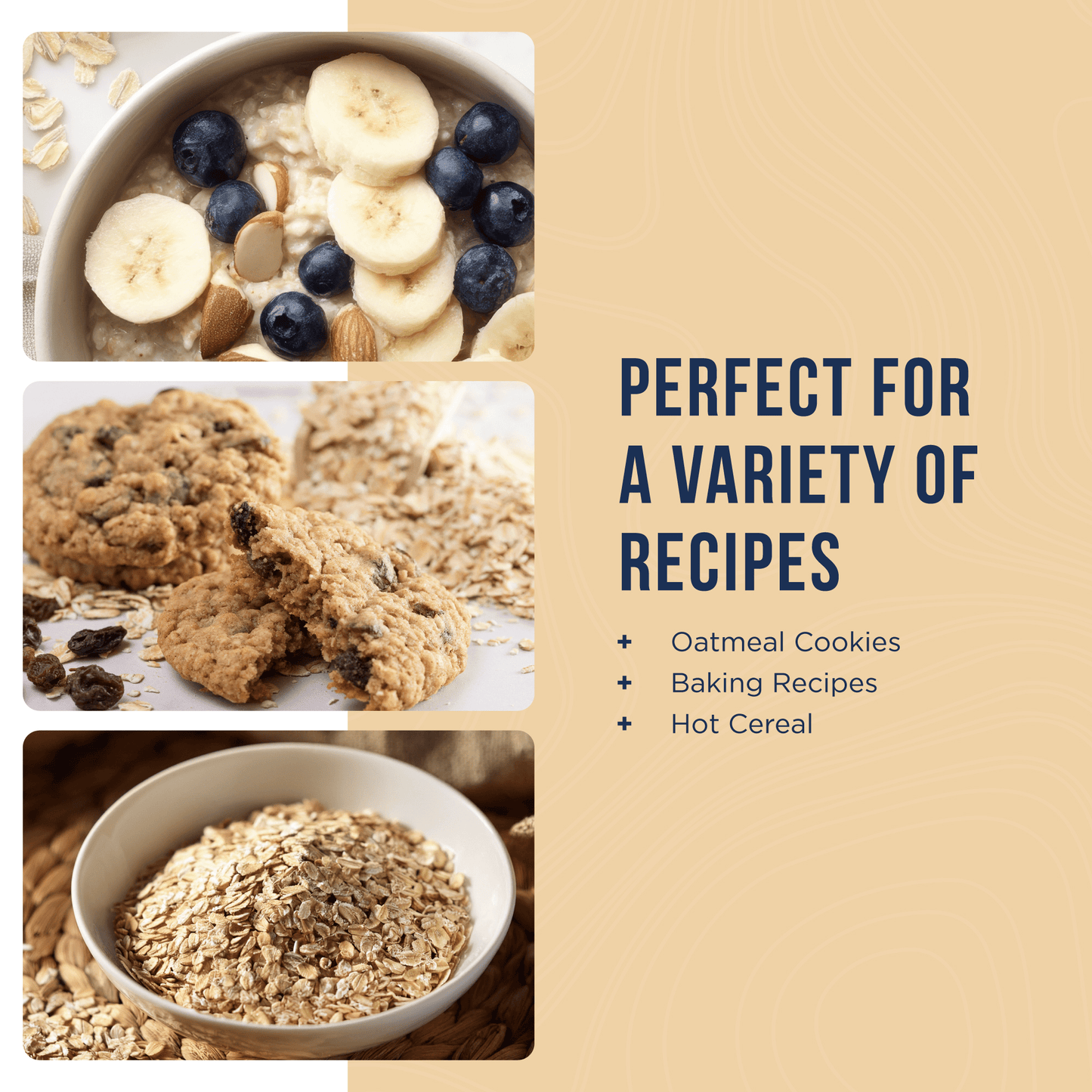 Quick Oats 4 Gallon Pail, 113 Servings