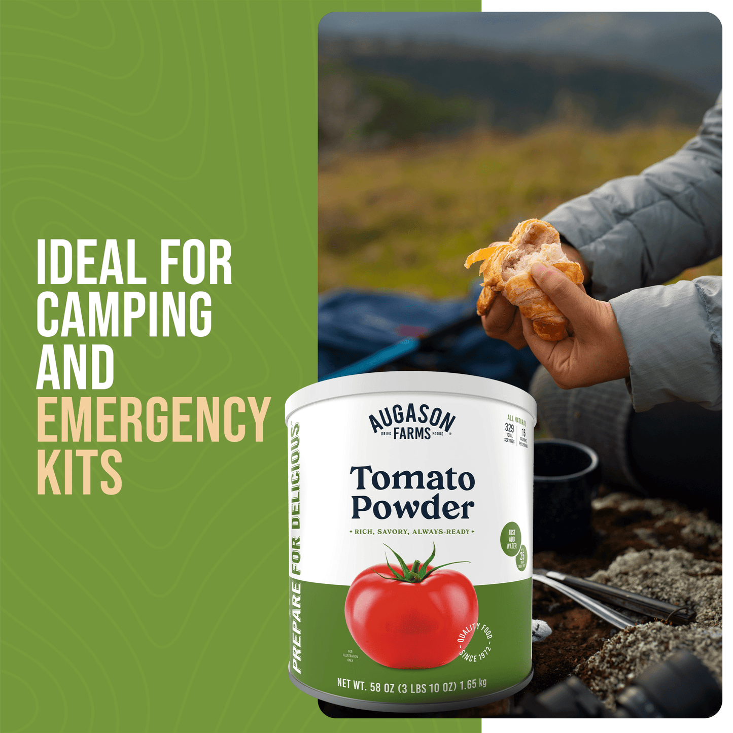 Tomato Powder Can, 329 Servings