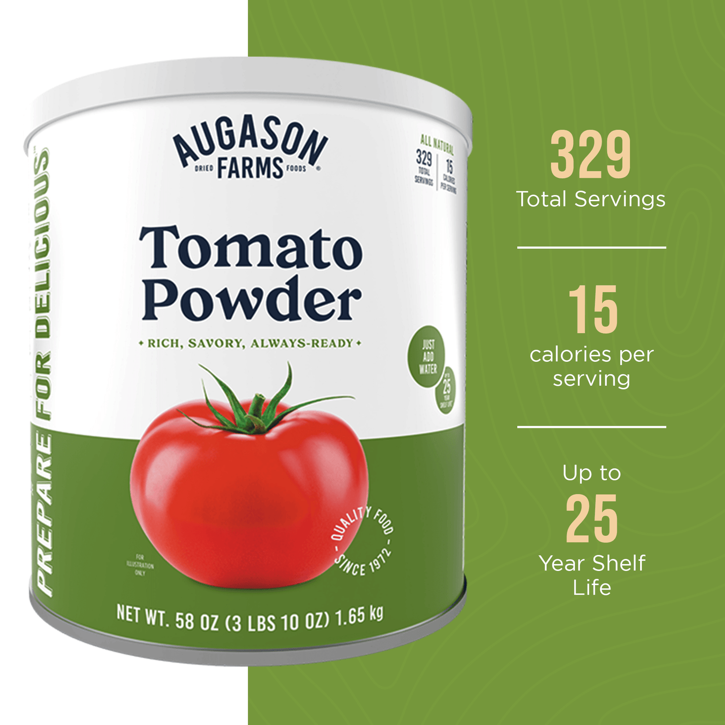 Tomato Powder Can, 329 Servings