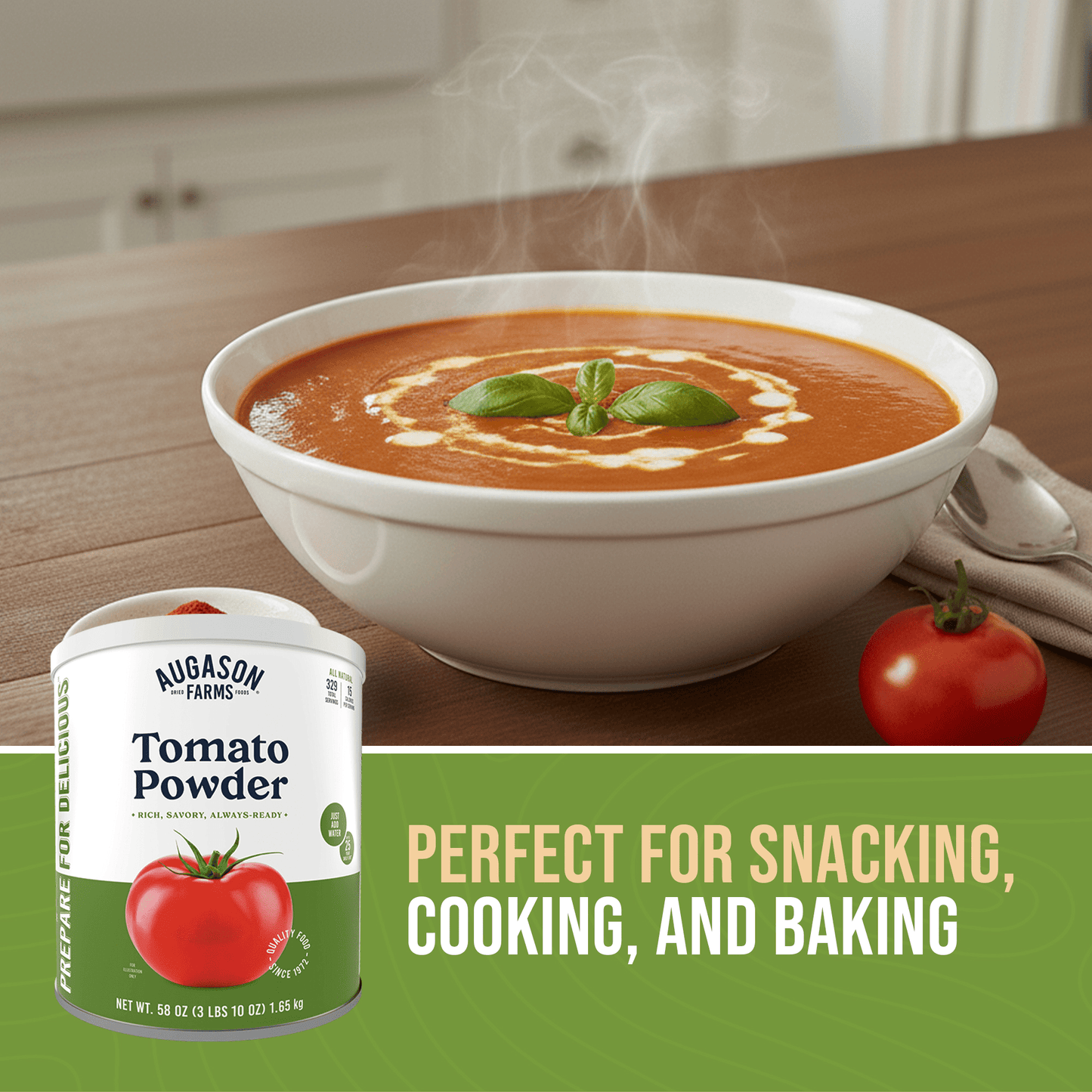 Tomato Powder Can, 329 Servings